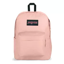 Mochila Urbana Jansport Mochila Superbreak Color Misty Rose Diseño Liso 26l