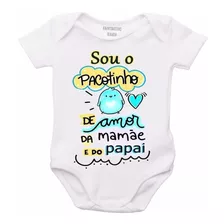 Body Bebê Frases Pacotinho De Amor Da Mamãe E Do Papai F754