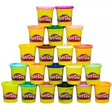 Play Doh Pack 20 Colores Originales Potes / Diverti