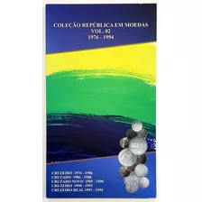Álbum Para Moedas Do Brasil Cruzeiro 1976 - 1994
