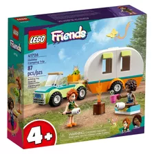 Lego Friends Viagem De Ferias Para Acampar 87 Peças 41726