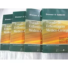 Livro Tratado De Enfermagem Médico-cirúrgica - 4 Volumes - Brunner & Suddarth [2009]