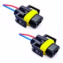 2x Chicote Conector Soquete Plug Fio Lampada H8 H9 H11 Novo