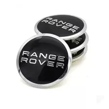 4 Calota Centro Roda Land Rover Range 63mm Jogo Original