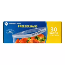 Sacos Bag Para Freezer - Members Mark 30 Unids 17,7x19,5cm