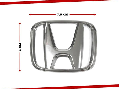 Emblema Para Parrilla Honda Civic 1996-2000 Foto 4