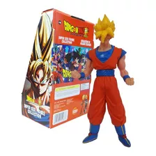 Estátua Goku Super Sayajin Dragonball Super Big Size 26cm Nf
