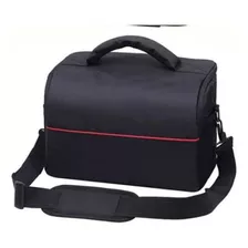 Bolsa Média Acolchoada Câmera Dslr Filmadora Acessórios