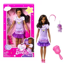 Barbie Mi Primera Barbie Muñeca Cabello Negro Con Puddle