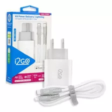 Carregado De Celular Modelo Power Delivery Lightning I2g0