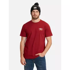 Polera Double Ups Ss Tee Rojo Hombre Rip Curl