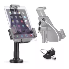 Soporte Antirrobo Para Tablet 7.9 A 10.1 Negro, Ajustable