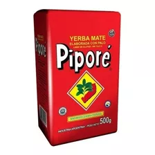 Yerba Mate Pipore 500g Pack De 8