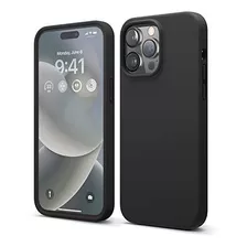 Funda Protectora Para iPhone 14 Pro Max Lisa De Color Negro