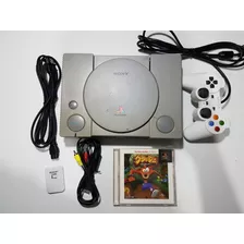 Sony Playstation 1 Ps1 Com Jogo Original Po01 