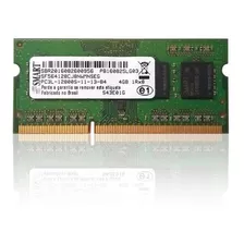 Memória Ram Notebook Color Verde-escuro 4gb 1x4gb Smart Ddr3