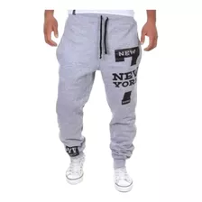 Calça Moletom Slim Jogger New York Inverno