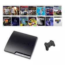 Playstation 3 Ps3 72 Jogos Originais + Pes 2018 + Gta 5 + Fifa 19 + The Last Of Us + God Of War +minecraft + Resident Evil 6 