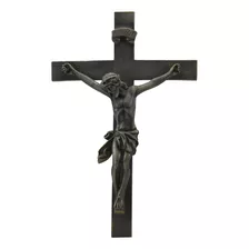 Crucifixo Estilo Barroco De Parede 42 Cm-inquebrável