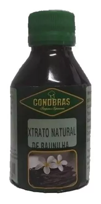 Extrato De Fava De Baunilha Natural 100ml Condbras 
