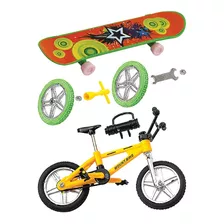 Skate Bicicleta Dedo Mini Acessórios Brinquedo Radical