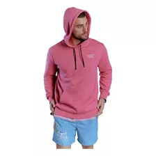 Sudadera Con Capucha Y Estampado Hard Soda Rosa Hombre Pw04