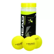 Pelotas Fronton Head Paleta Amarilla Tubo X3 - Auge