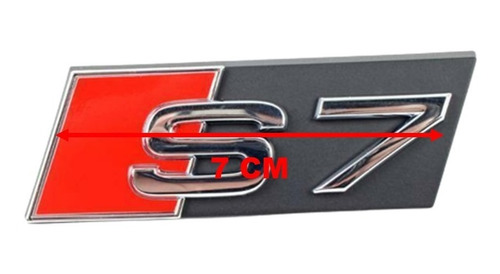 Emblema S7 Para Parrilla Audi A7/s7 2011-2022 Foto 3