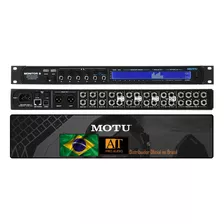 Interface De Áudio Usb Mixer Amp P/headphones Motu Monitor 8