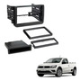 Frente Estereo Para Doble Din Volkswagen Saveiro 2010-2013