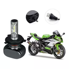 Lâmpada Ultra Led Farol Moto Kawasaki Ninja Zx 6r 636cc 2006