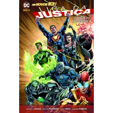 Liga Da Justiça: A Liga Da Injustiça, De Johns, Geoff. Editora Panini Brasil Ltda, Capa Dura Em Português, 2019