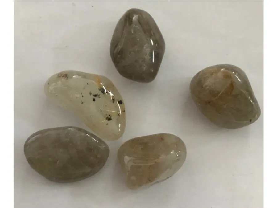 Piedra Tamboreada Cuarzo Rutilado Piedra Tamboreada Cuarzo Rutilado