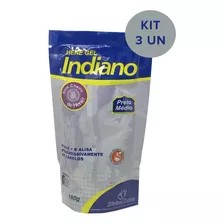 Kit C/ 3un Hene Indiano Gel Médio 180g Divina Dama 