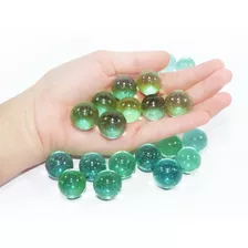 600 Bolinhas Verde Gude Bolita Berlinde Vidro 20mm