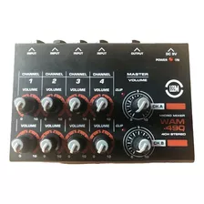 Consola Mini Micro Mixer Mezcladora 8 Canales