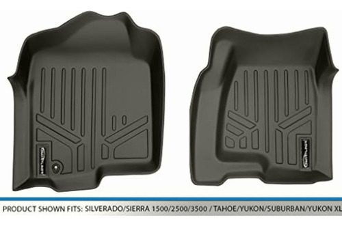 Smartliner Floor Mats 1st Row Liner Black For 1999-2007 Foto 4