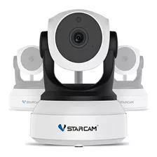 Kit 3 Camaras Seguridad Ip Wifi Inalambrica Domo Vstarcam