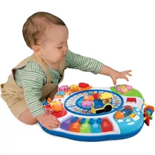 Brinquedo Super Mesa De Atividades Piano E Trem Winfun