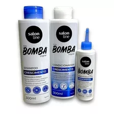 Kit Sos Bomba Salon Line 300ml + Tônico Fortalecedor 100ml