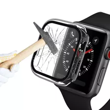 Capa Bumper Protetora Vidro Compatível Apple Watch Serie 8