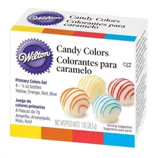 Juego Colorantes Primarios Para Chocolate Wilton 1913-1299