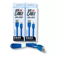 Cable Carga Higt Speed Para iPhone 6 7 8 X 11 12 13 iPad 1m