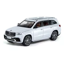 Benz Gls63 Amg Miniatura Metal Autos Con Luces Y Sonido 1/24