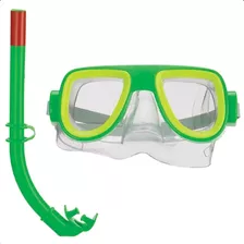 Óculos Mergulho Snorkel Premium Infantil Silicone Natação