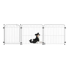 Cercado 65cm De Altura Com Portão Para Cachorro Pet Cães Cor Branco