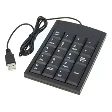 Mini Teclado Numerico Usb 2.0 Modelo Para Pc Notebook Laptop Color Del Teclado Negro