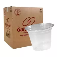 Copo Plástico Pet Transparente 300ml Galvanotek G-830 C/450