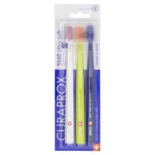 Escova Dental Curaprox Cs5460 Ultra Soft Sensitiv Trio Color