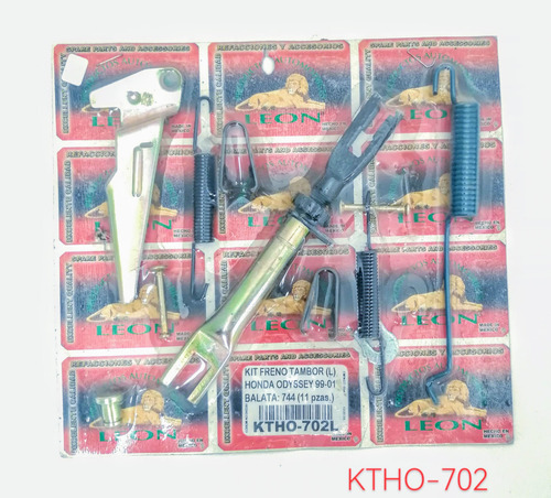 Kit Freno Tambor Honda Odyssey 99 - 01 Bal1512 S744 Kt702l/r Foto 2